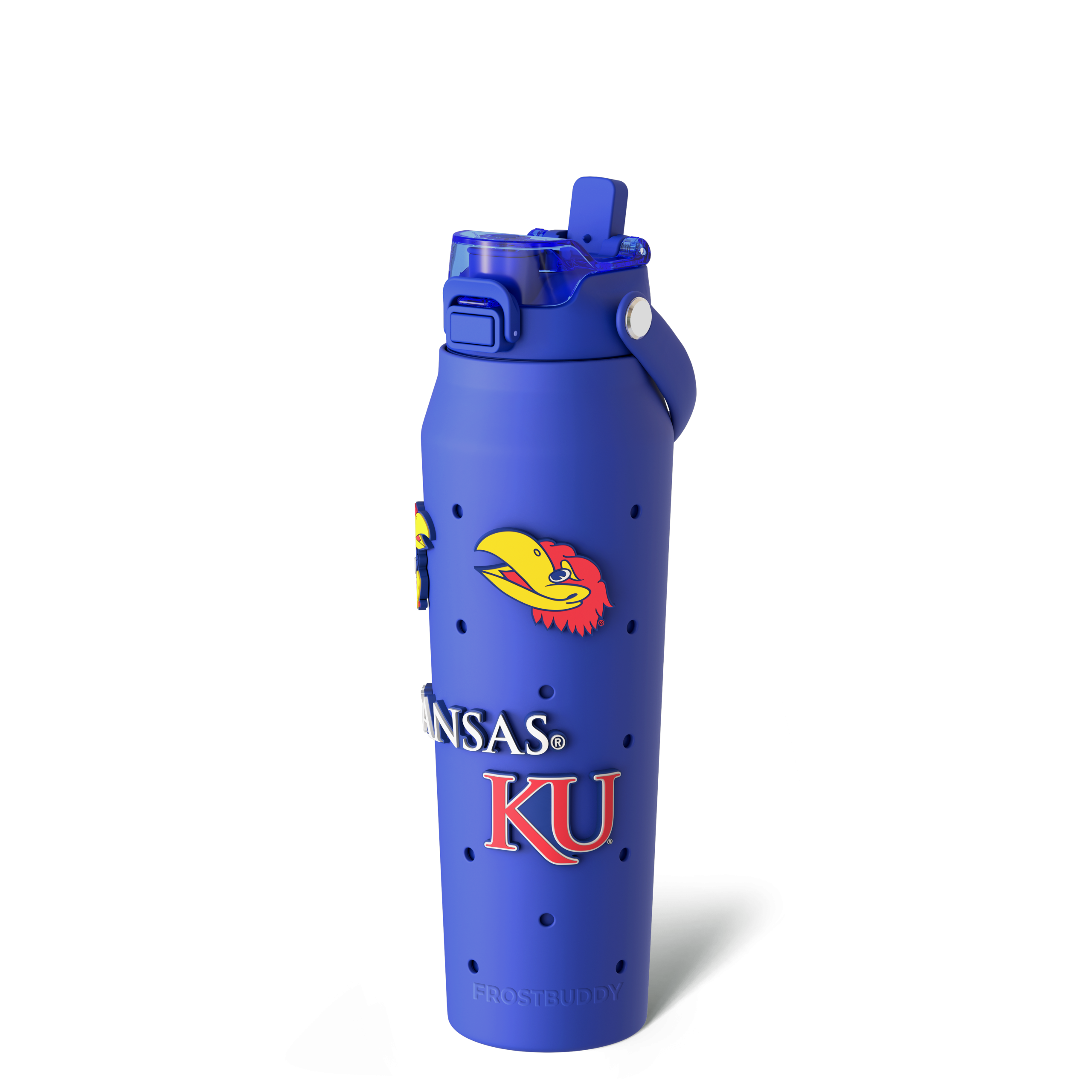Bottle Buddy 32oz | Kansas Jayhawks | Skin + Budz Bundle