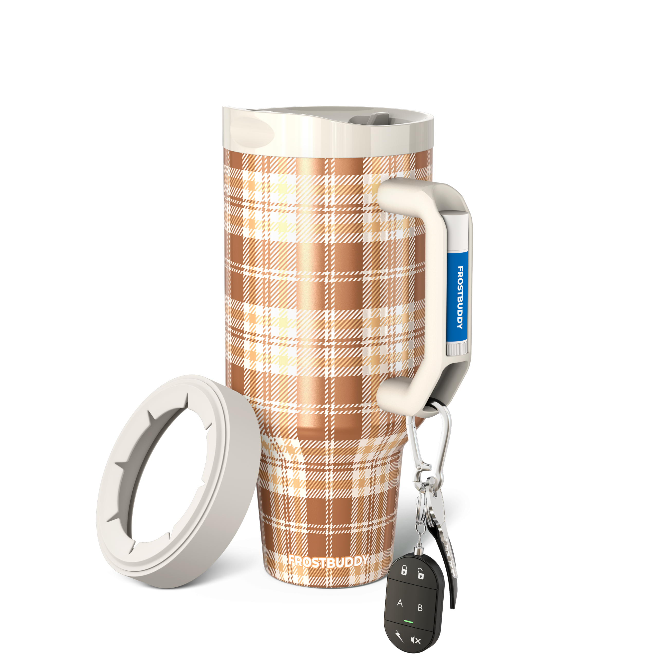 Thicc Buddy 50oz | Pumpkin Patch Plaid